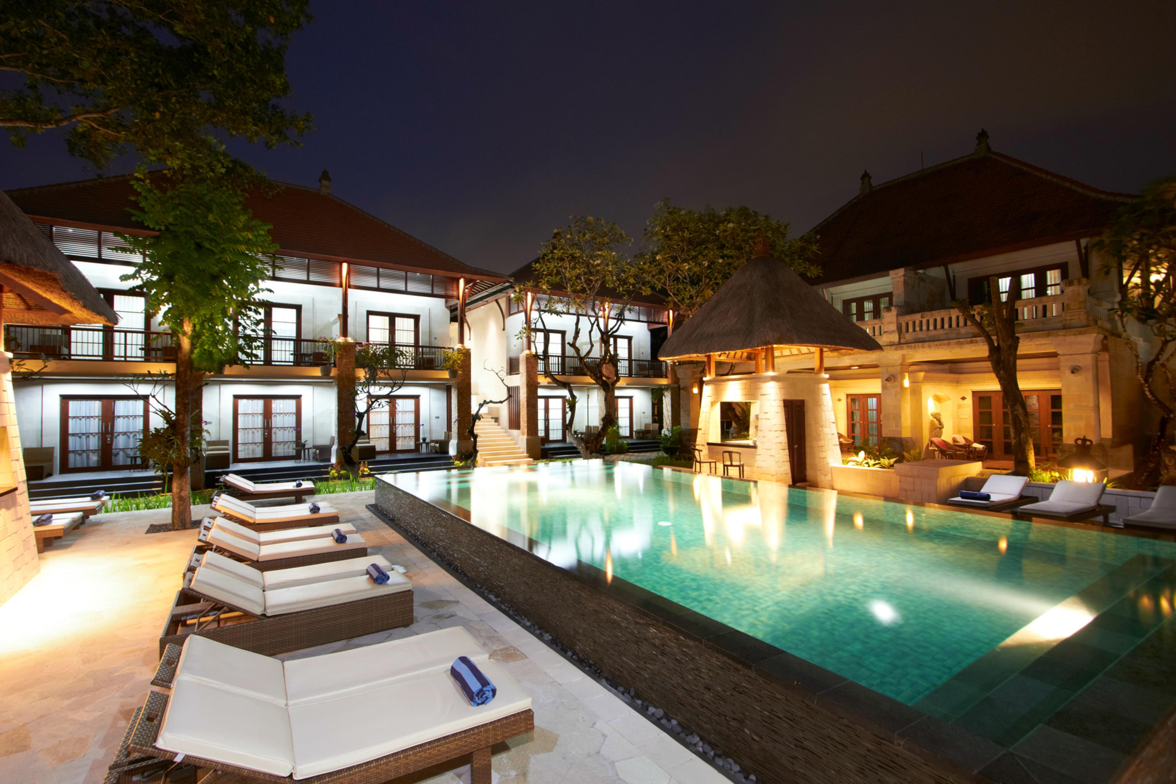 Griya Santrian A Beach Resort And Spa Sanur Exterior foto