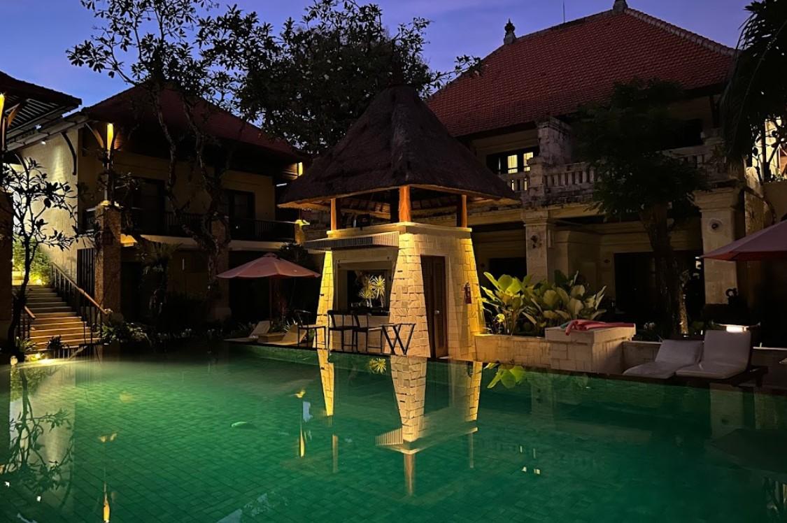Griya Santrian A Beach Resort And Spa Sanur Exterior foto