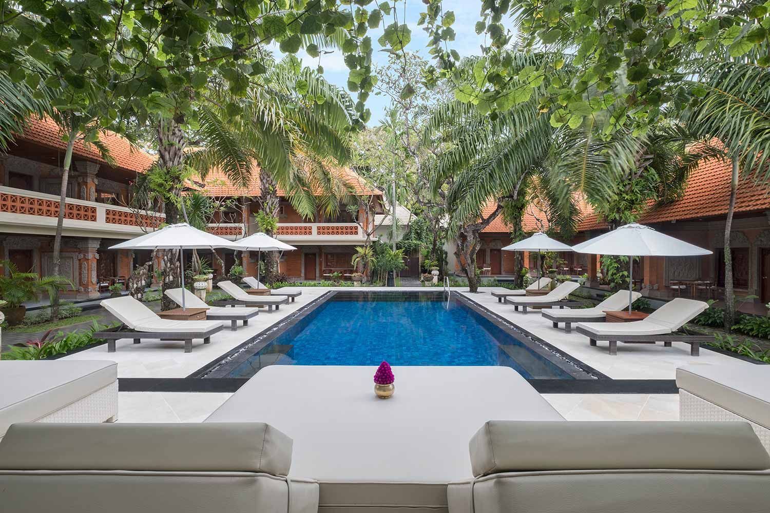 Griya Santrian A Beach Resort And Spa Sanur Exterior foto